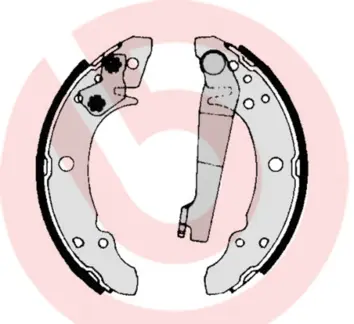 Комплект спирачна челюст BREMBO