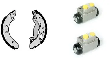 Комплект спирачна челюст BREMBO