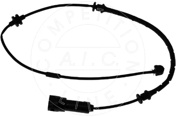 предупредителен контактен сензор, износване на накладките AIC                 