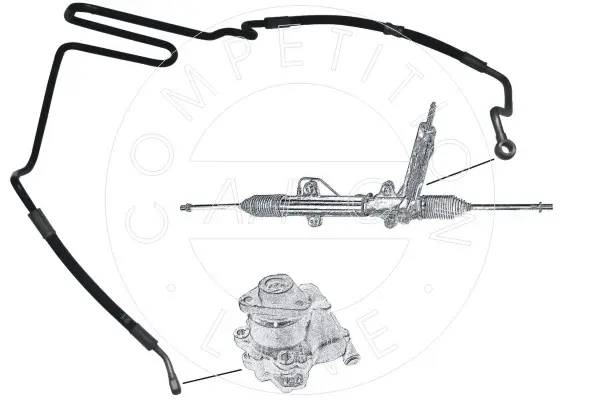 хидравличен маркуч, кормилно управление AIC                 