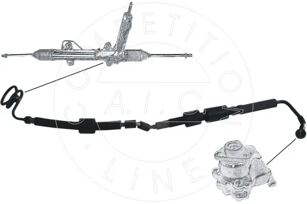 хидравличен маркуч, кормилно управление AIC                 