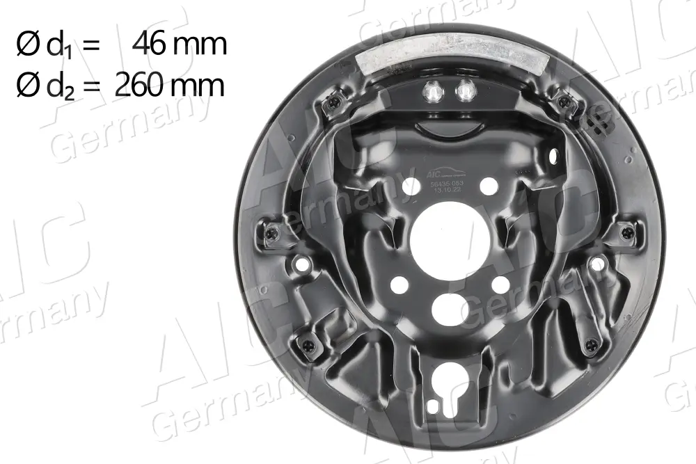 капак на спирачния барабан AIC                 