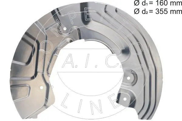 предпазна пластина, спирачни дискове AIC                 