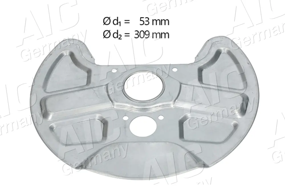 предпазна пластина, спирачни дискове AIC                 