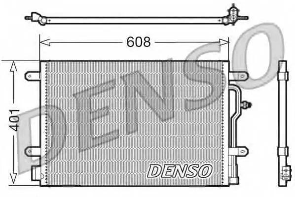 Кондензатор, климатизация DENSO