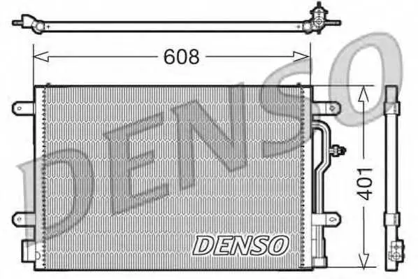 Кондензатор, климатизация DENSO
