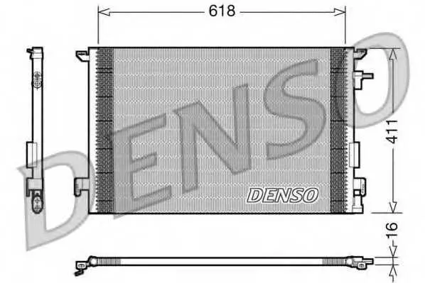 Кондензатор, климатизация DENSO
