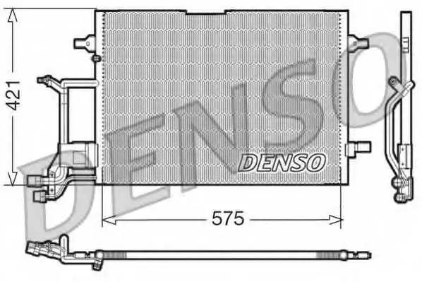 Кондензатор, климатизация DENSO