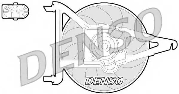Вентилатор, охлаждане на двигателя DENSO