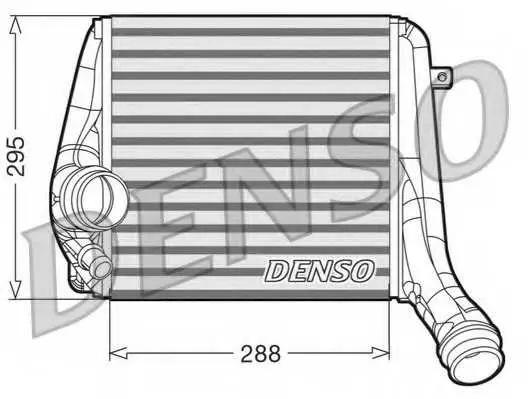 Интеркулер (охладител за въздуха на турбината) DENSO