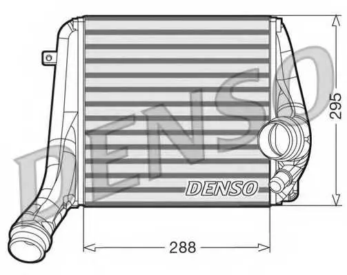 Интеркулер (охладител за въздуха на турбината) DENSO