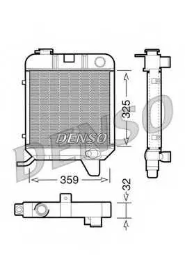 Радиатор, охлаждане на двигателя DENSO
