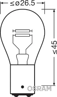 Крушка с нагреваема жичка, мигачи ams-OSRAM