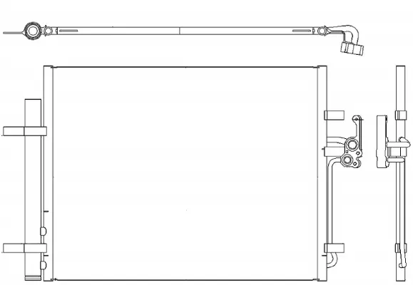 кондензатор, климатизация MTR                 