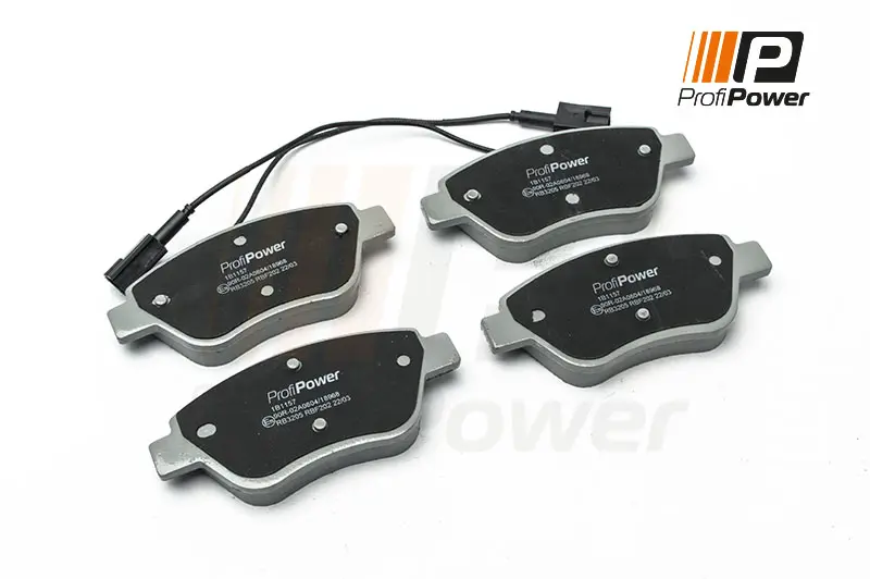 комплект спирачно феродо, дискови спирачки ProfiPower          