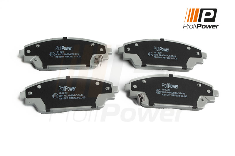 Комплект спирачно феродо, дискови спирачки ProfiPower