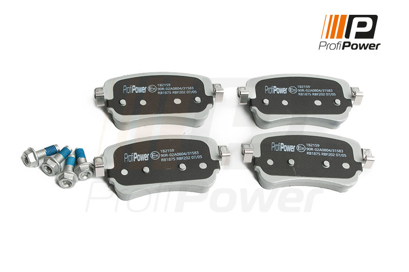 Комплект спирачно феродо, дискови спирачки ProfiPower