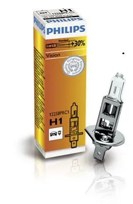 Крушка с нагреваема жичка, фар за дълги светлини PHILIPS
