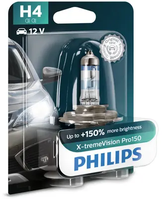 Крушка с нагреваема жичка, фар за дълги светлини PHILIPS