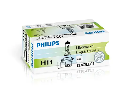 Крушка с нагреваема жичка, фар за дълги светлини PHILIPS