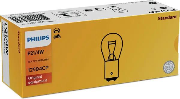 Крушка с нагреваема жичка, стоп светлини габарити PHILIPS