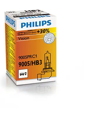 Крушка с нагреваема жичка, фар за дълги светлини PHILIPS