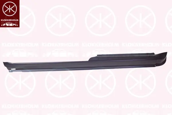 Ламаринен панел на входа KLOKKERHOLM