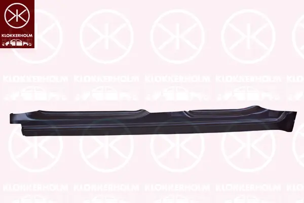 Ламаринен панел на входа KLOKKERHOLM