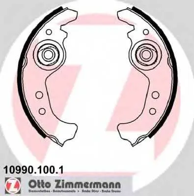 Комплект спирачна челюст ZIMMERMANN