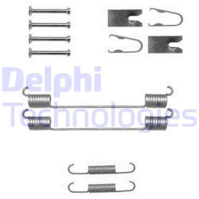 Комплект принадлежности, спирани челюсти DELPHI