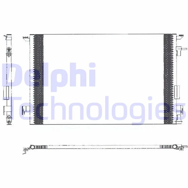 Кондензатор, климатизация DELPHI