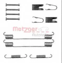 Комплект принадлежности, спирани челюсти METZGER