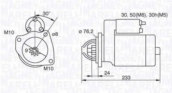 Стартер MAGNETI MARELLI