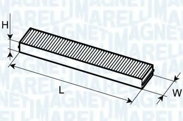 Филтър купе (поленов филтър) MAGNETI MARELLI