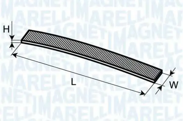 Филтър купе (поленов филтър) MAGNETI MARELLI