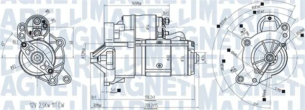 Стартер MAGNETI MARELLI