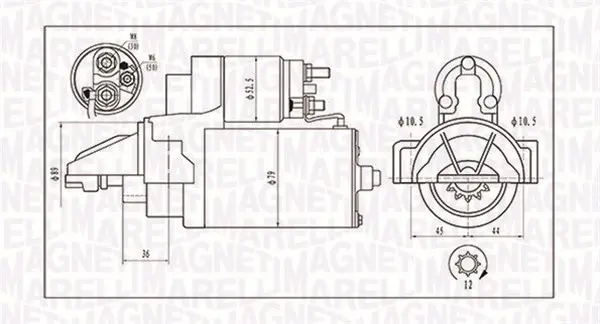 Стартер MAGNETI MARELLI