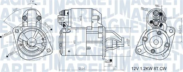 Стартер MAGNETI MARELLI