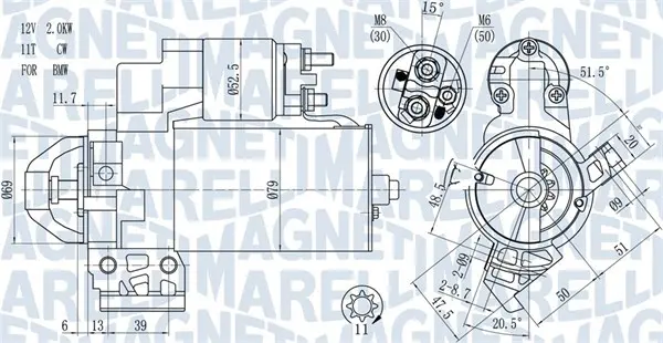 Стартер MAGNETI MARELLI
