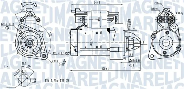 Стартер MAGNETI MARELLI