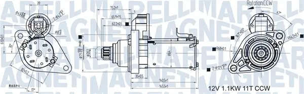 Стартер MAGNETI MARELLI
