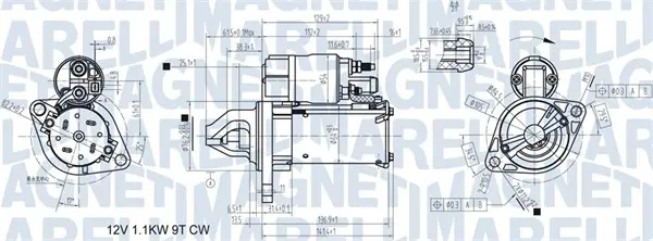Стартер MAGNETI MARELLI