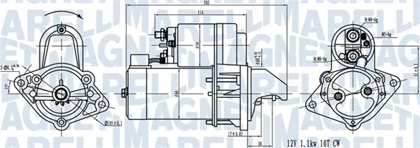 Стартер MAGNETI MARELLI