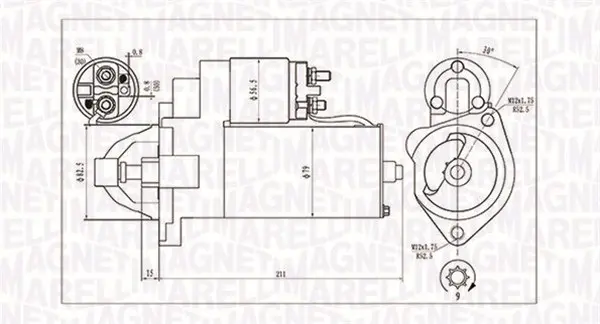 Стартер MAGNETI MARELLI
