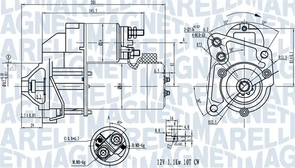 Стартер MAGNETI MARELLI