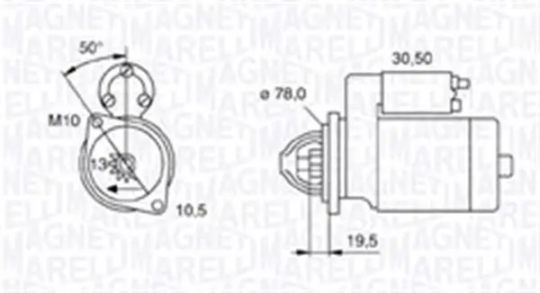 Стартер MAGNETI MARELLI