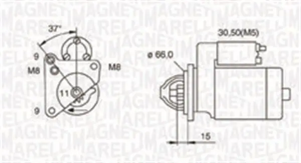 Стартер MAGNETI MARELLI