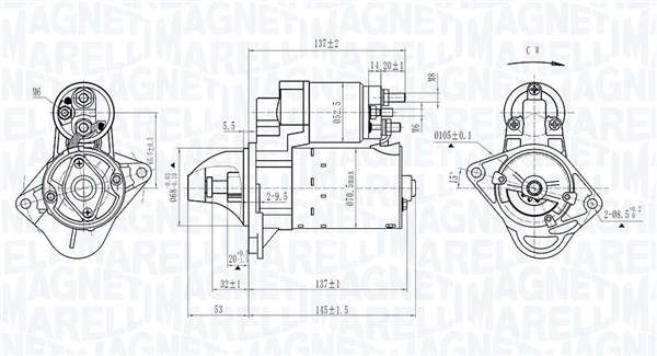 Стартер MAGNETI MARELLI