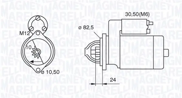 Стартер MAGNETI MARELLI