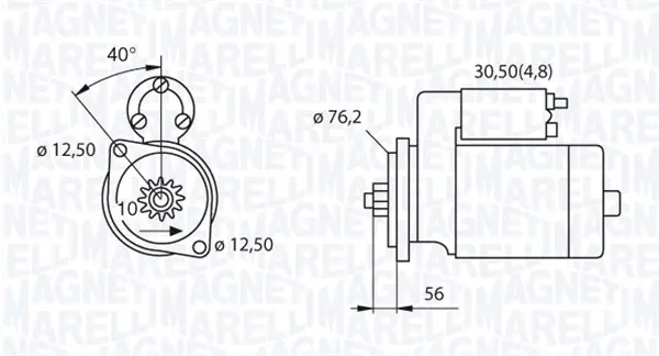 Стартер MAGNETI MARELLI